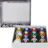 Action Black Marble Ball Set